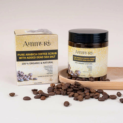Ammuri Organic Coffee Scrub for Skin - Arabica Face Mask-1